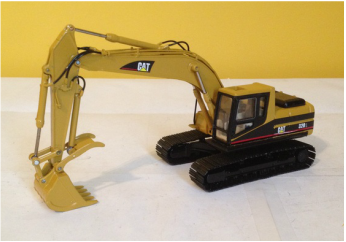 KDW 1/50 Scale Bidirectional Excavator Construction Equipment Diecast Model 1:50 